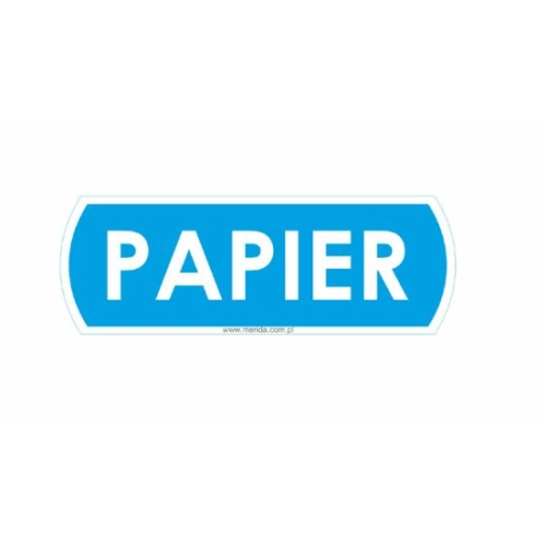 Merida Naklejka na kosz mała PAPIER